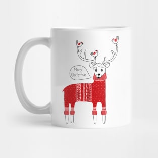 Christmas deer Mug